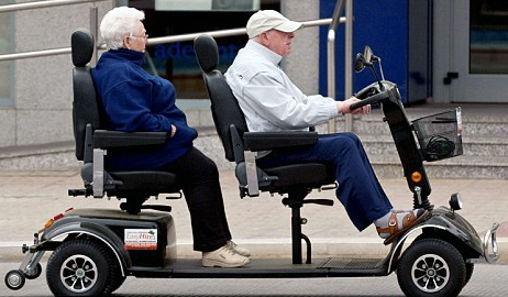 Two Person Mobility Scooter