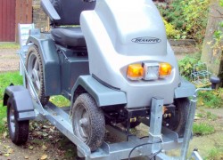Off road mobility scooter